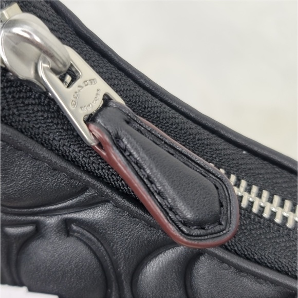 🔥SALE COACH 2 SET Black Signature 3-in-1 Handbag Shoulder Bag Crossbody Purse - Picture 12 of 16